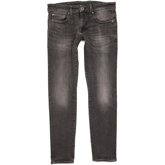 G-Star Revend Men Charcoal Skinny Slim Stretch Jeans W32 L30