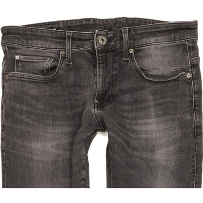G-Star Revend Men Charcoal Skinny Slim Stretch Jeans W32 L30