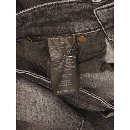 G-Star Revend Men Charcoal Skinny Slim Stretch Jeans W32 L30