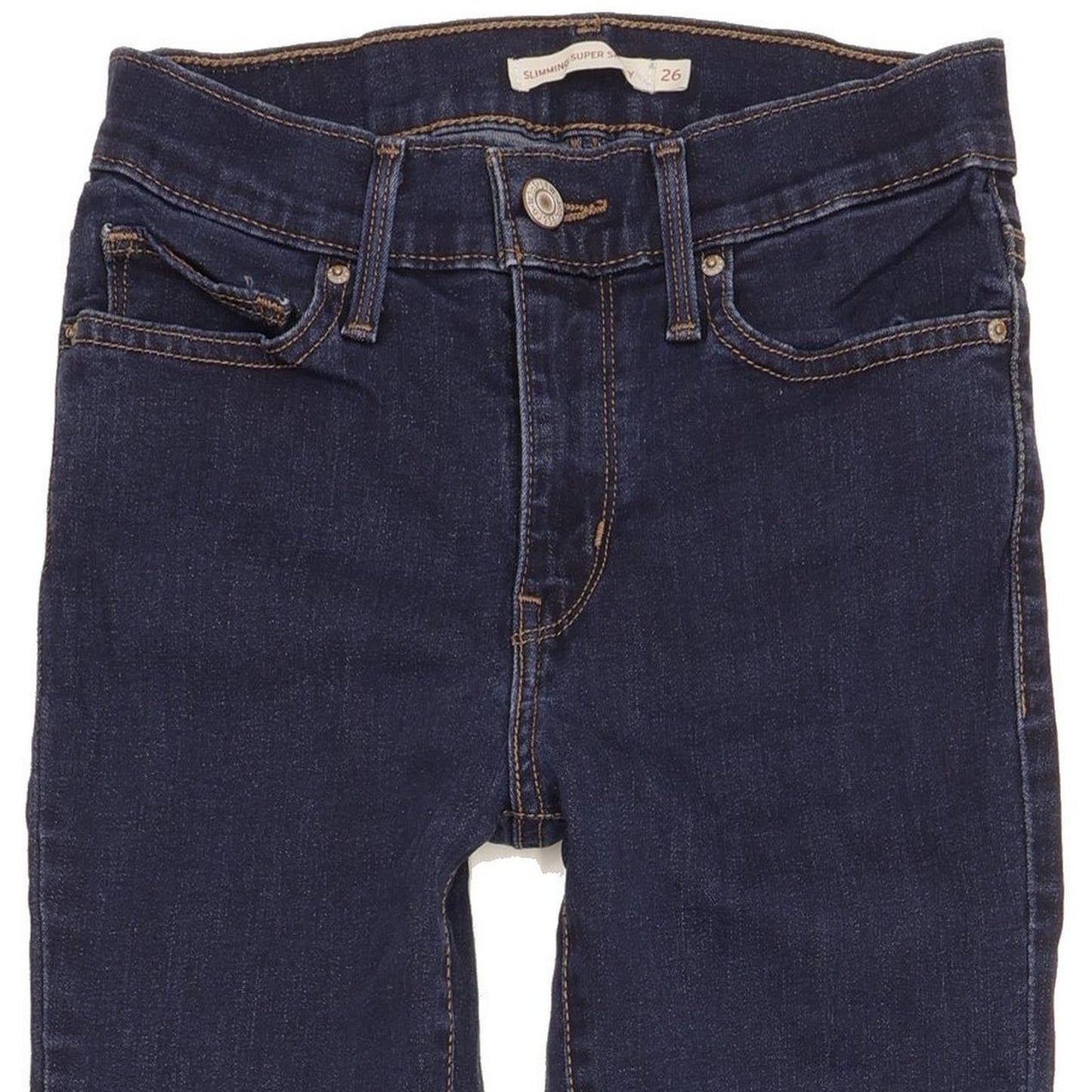 Levi's Slimming Women Blue Skinny Slim Stretch Jeans W26 L31
