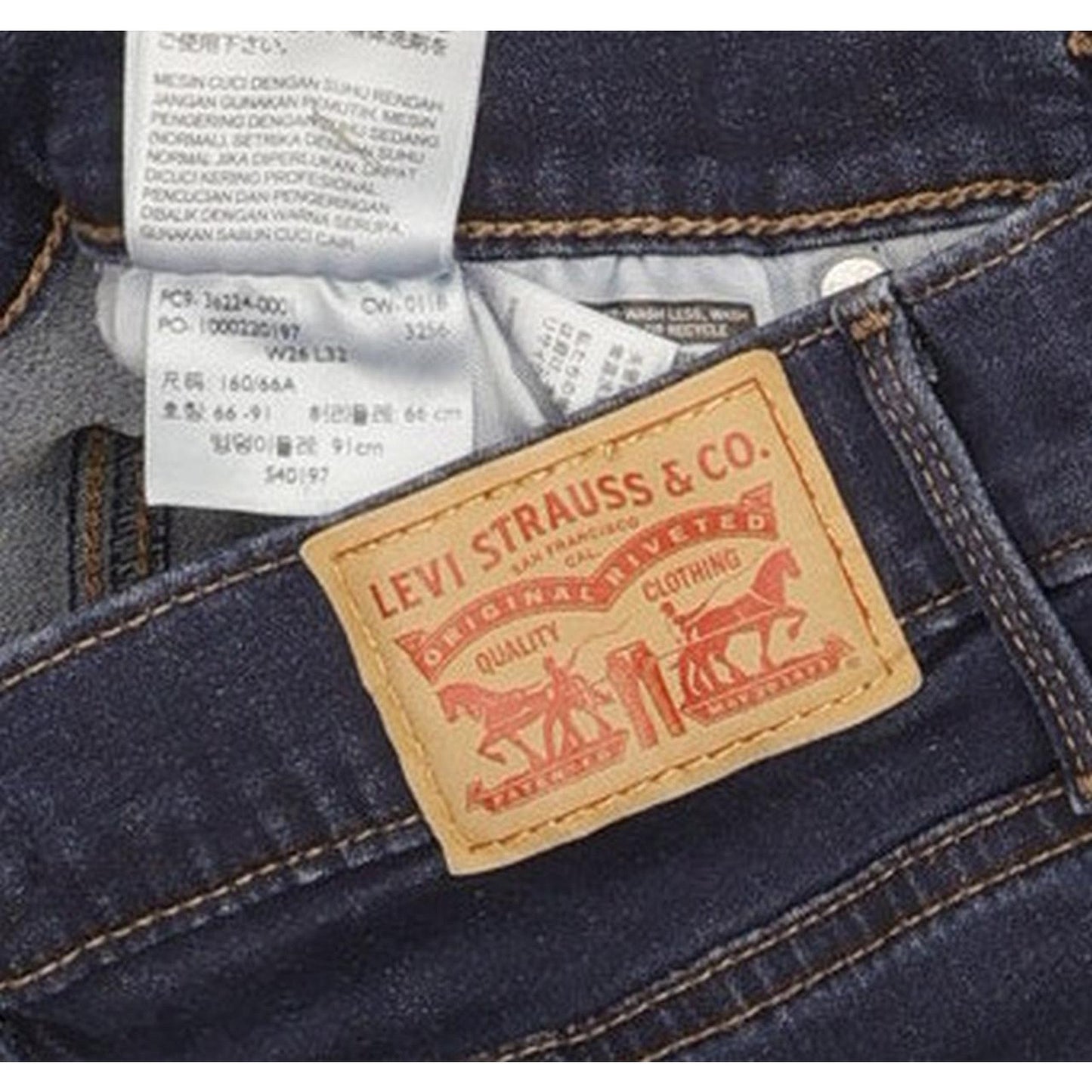 Levi's Slimming Women Blue Skinny Slim Stretch Jeans W26 L31