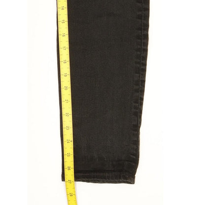 Levi's 512 Men Black Tapered Slim Stretch Jeans W32 L27