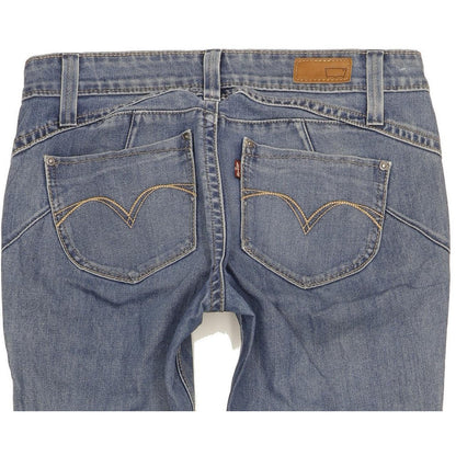 Levi's Women Blue Skinny Slim Stretch Jeans W29 L31