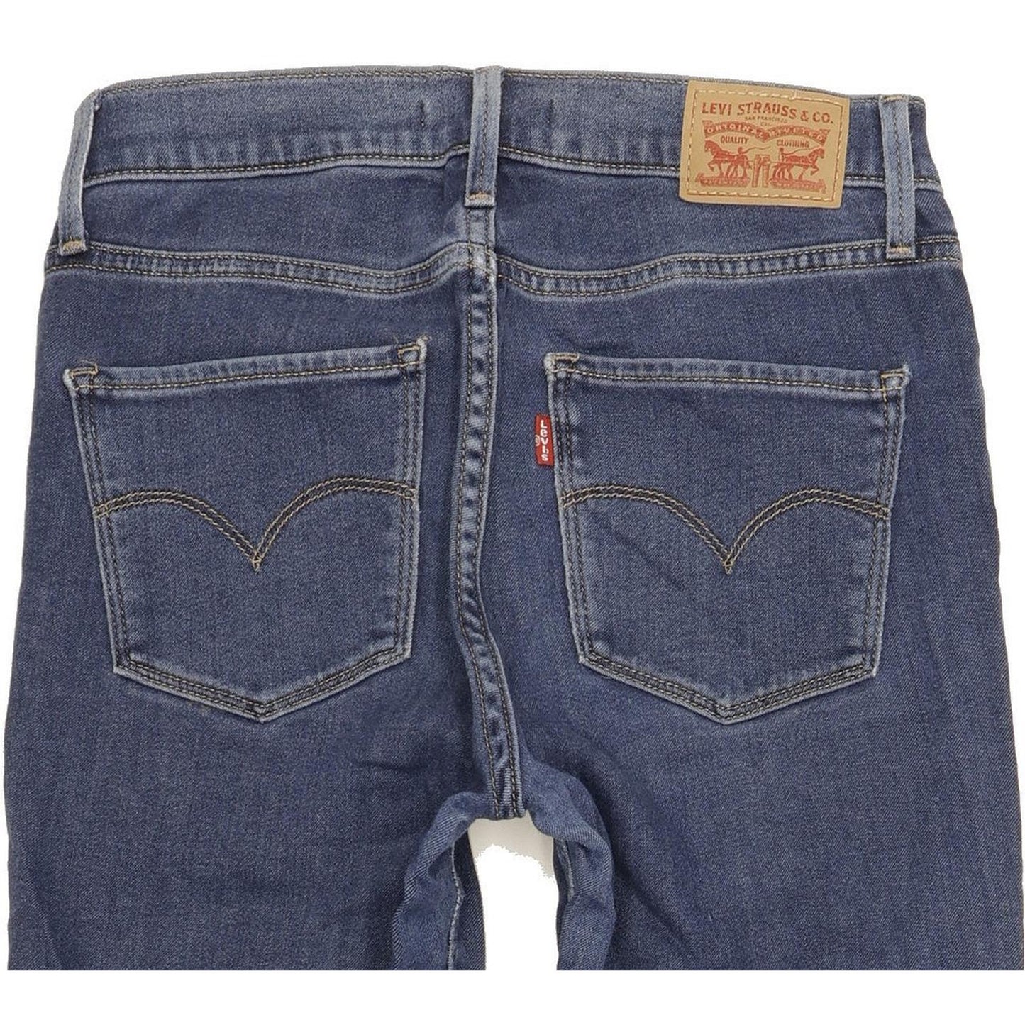 Levi's 720 Women Blue Skinny Slim Stretch Jeans W26 L30