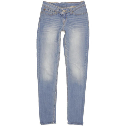 Levi's Women Blue Skinny Slim Stretch Jeans W28 L30