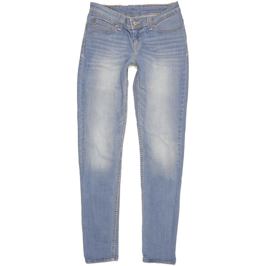 Levi's Women Blue Skinny Slim Stretch Jeans W28 L30