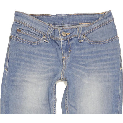 Levi's Women Blue Skinny Slim Stretch Jeans W28 L30