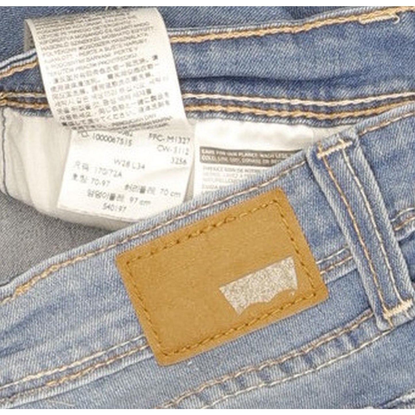 Levi's Women Blue Skinny Slim Stretch Jeans W28 L30