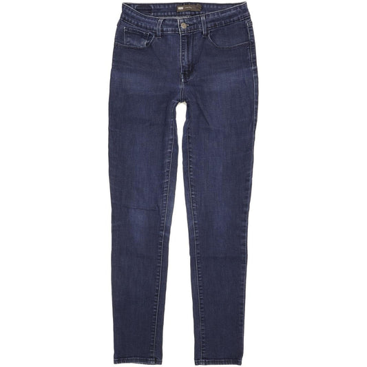 Levi's Women Blue Skinny Slim Stretch Jeans W28 L30