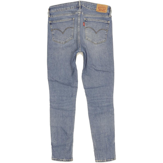 Levi's 711 Women Blue Skinny Slim Stretch Jeans W26 L27