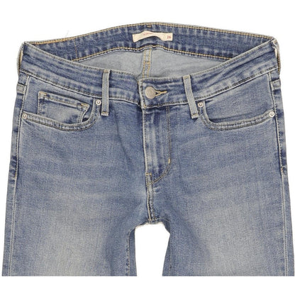 Levi's 711 Women Blue Skinny Slim Stretch Jeans W26 L27