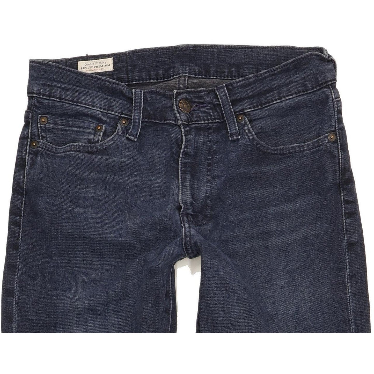 Levi's 511 Men Blue Straight Slim Stretch Jeans W30 L31