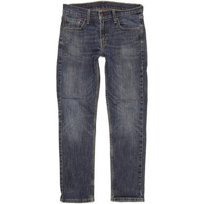 Levi's 511 Men Blue Straight Slim Stretch Jeans W30 L29