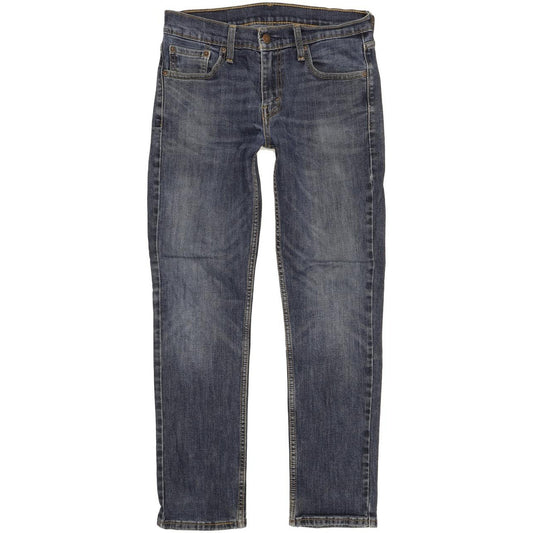 Levi's 511 Men Blue Straight Slim Stretch Jeans W30 L29