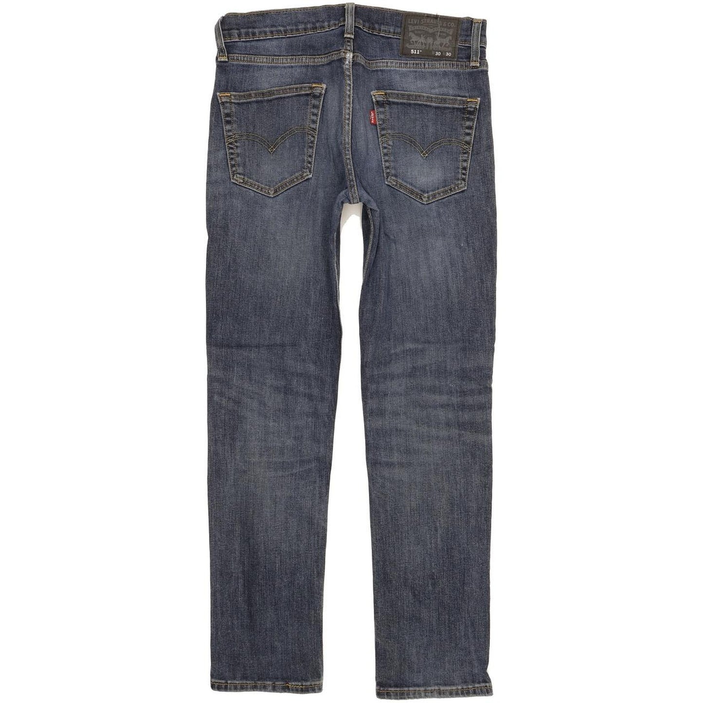 Levi's 511 Men Blue Straight Slim Stretch Jeans W30 L29