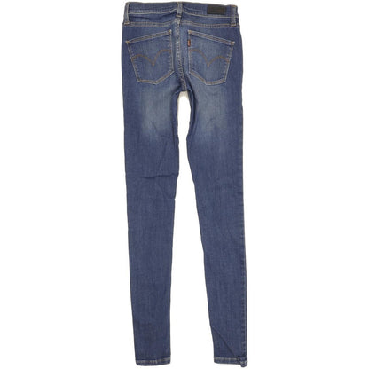 Levi's Women Blue Skinny Slim Stretch Jeans W27 L32