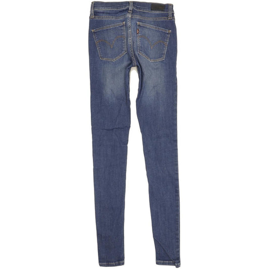 Levi's Women Blue Skinny Slim Stretch Jeans W27 L32
