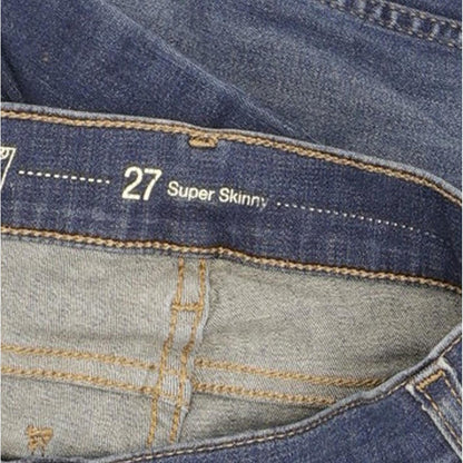 Levi's Women Blue Skinny Slim Stretch Jeans W27 L32