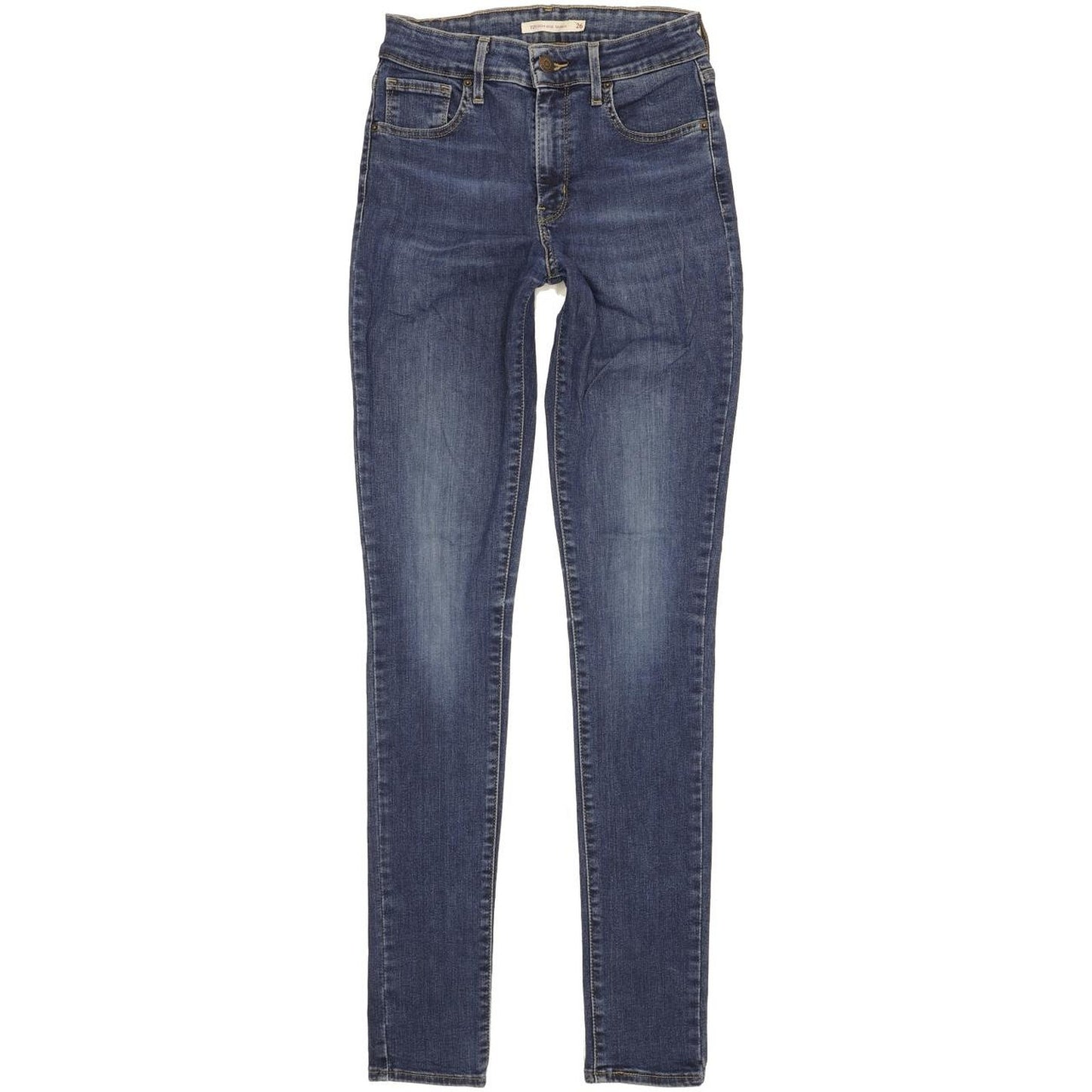 Levi's 721 Women Blue Skinny Slim Stretch Jeans W26 L32