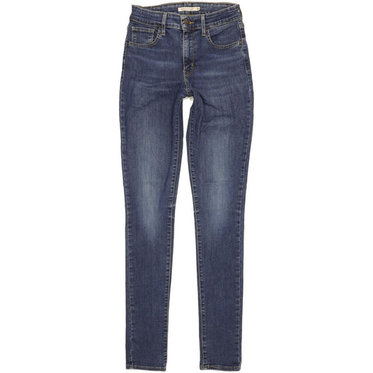 Levi's 721 Women Blue Skinny Slim Stretch Jeans W26 L32