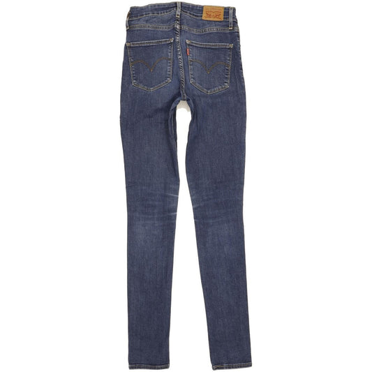 Levi's 721 Women Blue Skinny Slim Stretch Jeans W26 L32