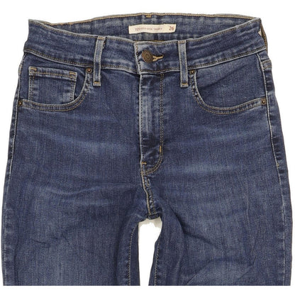 Levi's 721 Women Blue Skinny Slim Stretch Jeans W26 L32