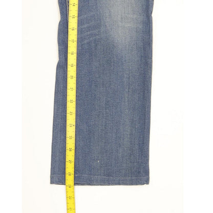 Levi's 627 Women Blue Straight Slim Stretch Jeans W31 L29