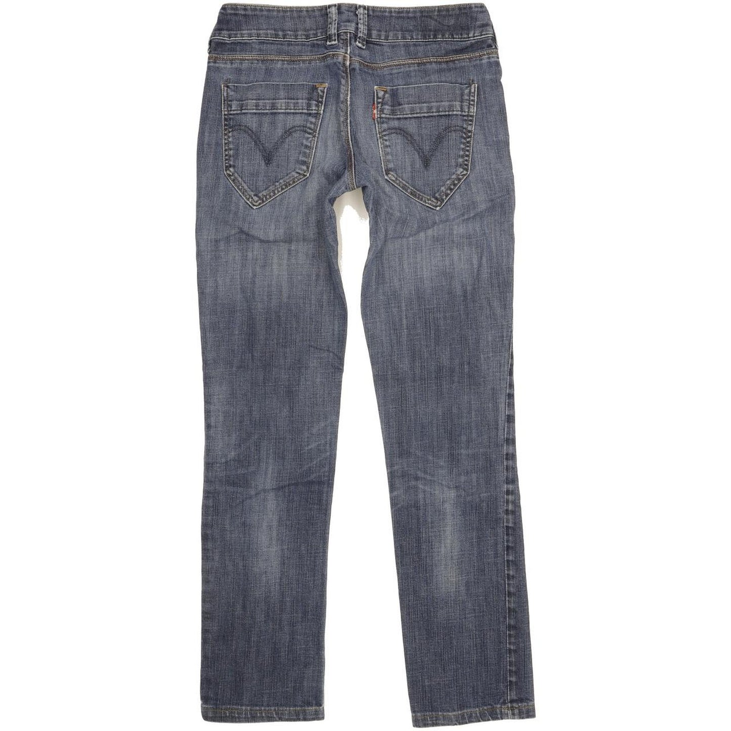 Levi's 571 Women Blue Straight Slim Stretch Jeans W28 L28