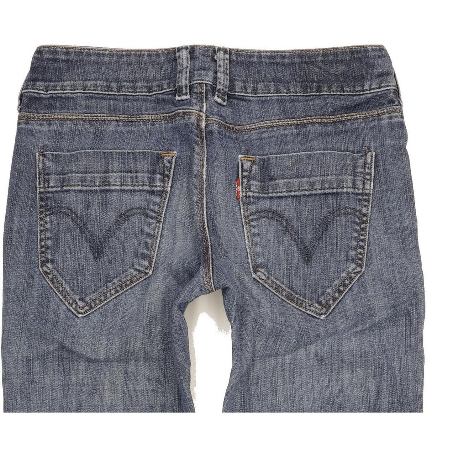 Levi's 571 Women Blue Straight Slim Stretch Jeans W28 L28