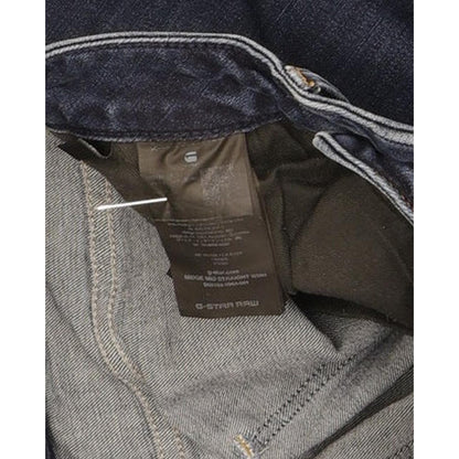 G-Star Midge Mid Women Blue Straight Slim Stretch Jeans W28 L29