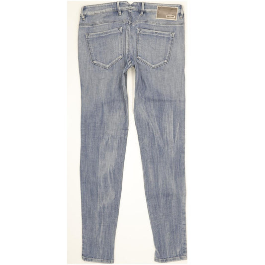 Diesel Cherick Women Blue Tapered Slim Stretch Jeans W28 L32