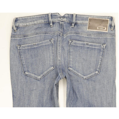 Diesel Cherick Women Blue Tapered Slim Stretch Jeans W28 L32