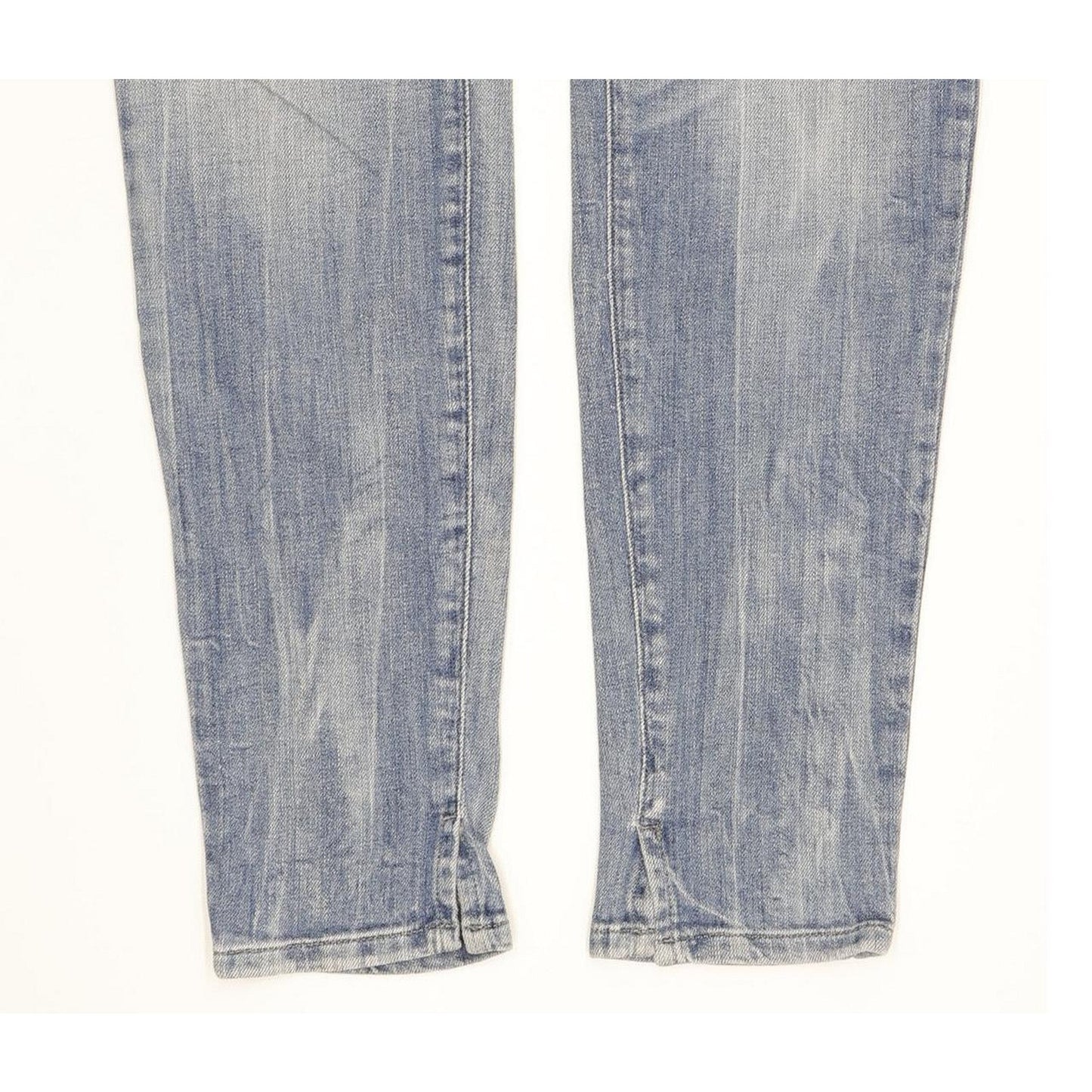 Diesel Cherick Women Blue Tapered Slim Stretch Jeans W28 L32