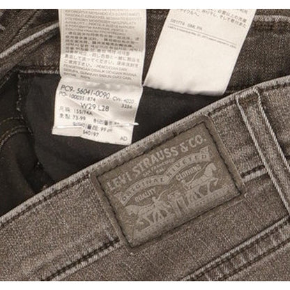 Levi's 310 Shaping Women Grey Skinny Slim Stretch Jeans W29 L28