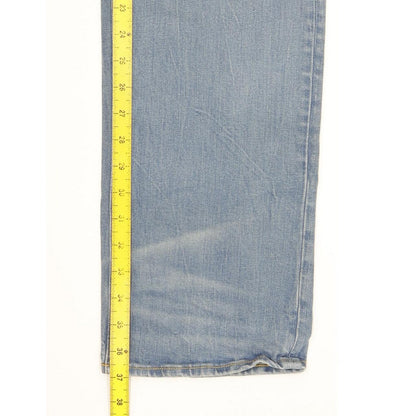 G-Star 3301 Men Blue Straight Regular Jeans W34 L37