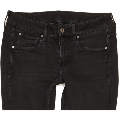 G-Star 3301 Men Black Skinny Slim Stretch Jeans W29 L30