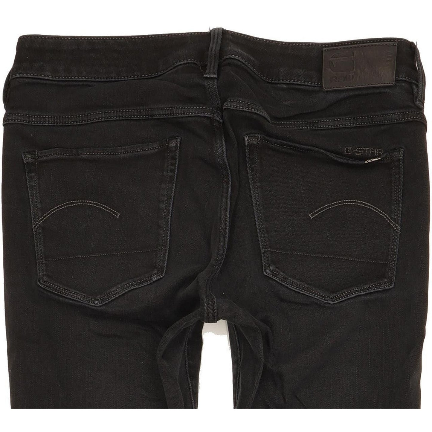 G-Star 3301 Men Black Skinny Slim Stretch Jeans W29 L30