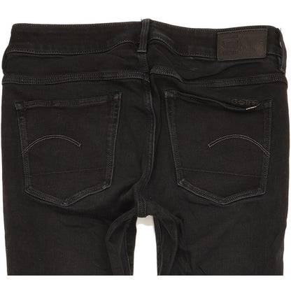 G-Star 3301 Men Black Skinny Slim Stretch Jeans W29 L30