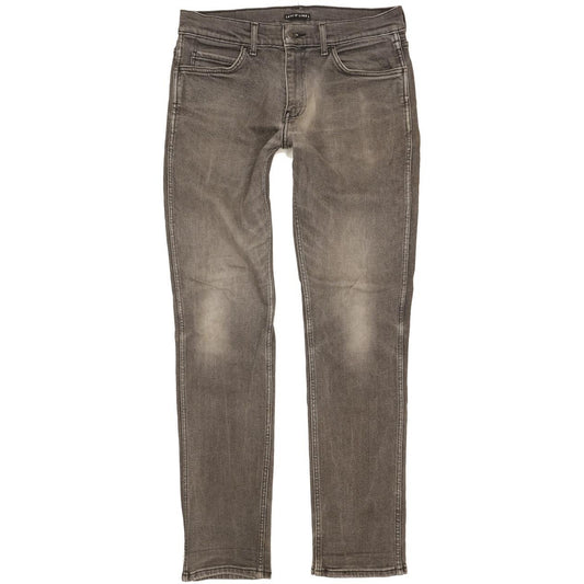 Levi's Line 8 Men Grey Straight Slim Stretch Jeans W32 L33