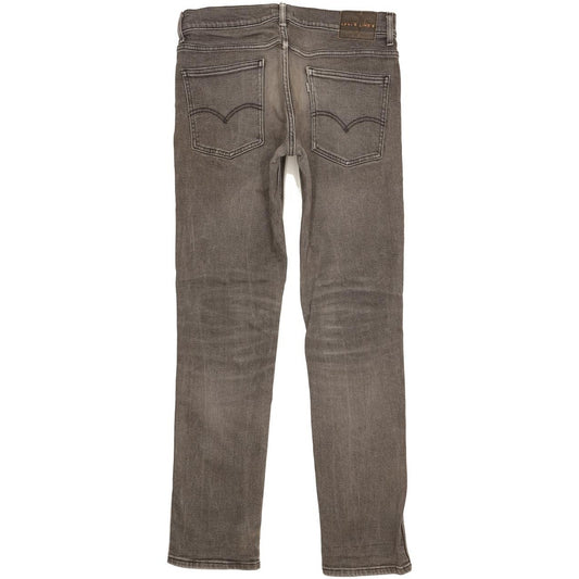 Levi's Line 8 Men Grey Straight Slim Stretch Jeans W32 L33