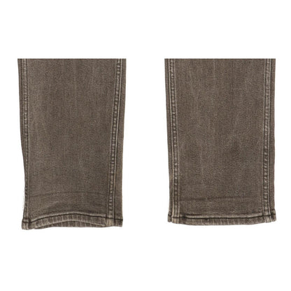 Levi's Line 8 Men Grey Straight Slim Stretch Jeans W32 L33