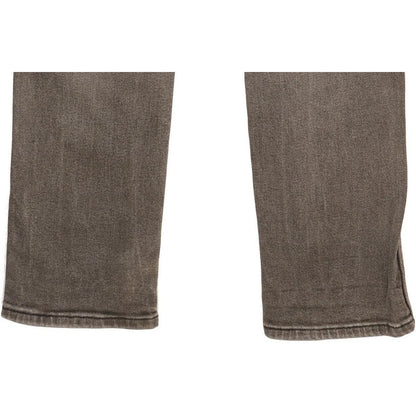 Levi's Line 8 Men Grey Straight Slim Stretch Jeans W32 L33