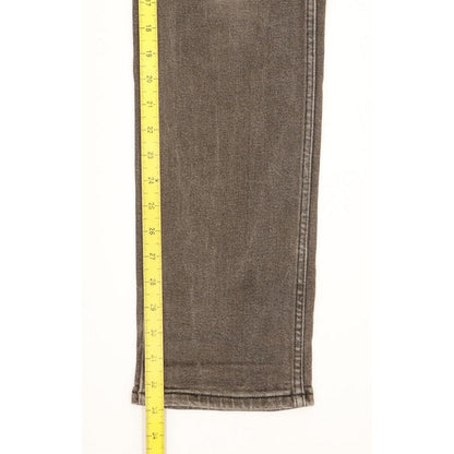 Levi's Line 8 Men Grey Straight Slim Stretch Jeans W32 L33