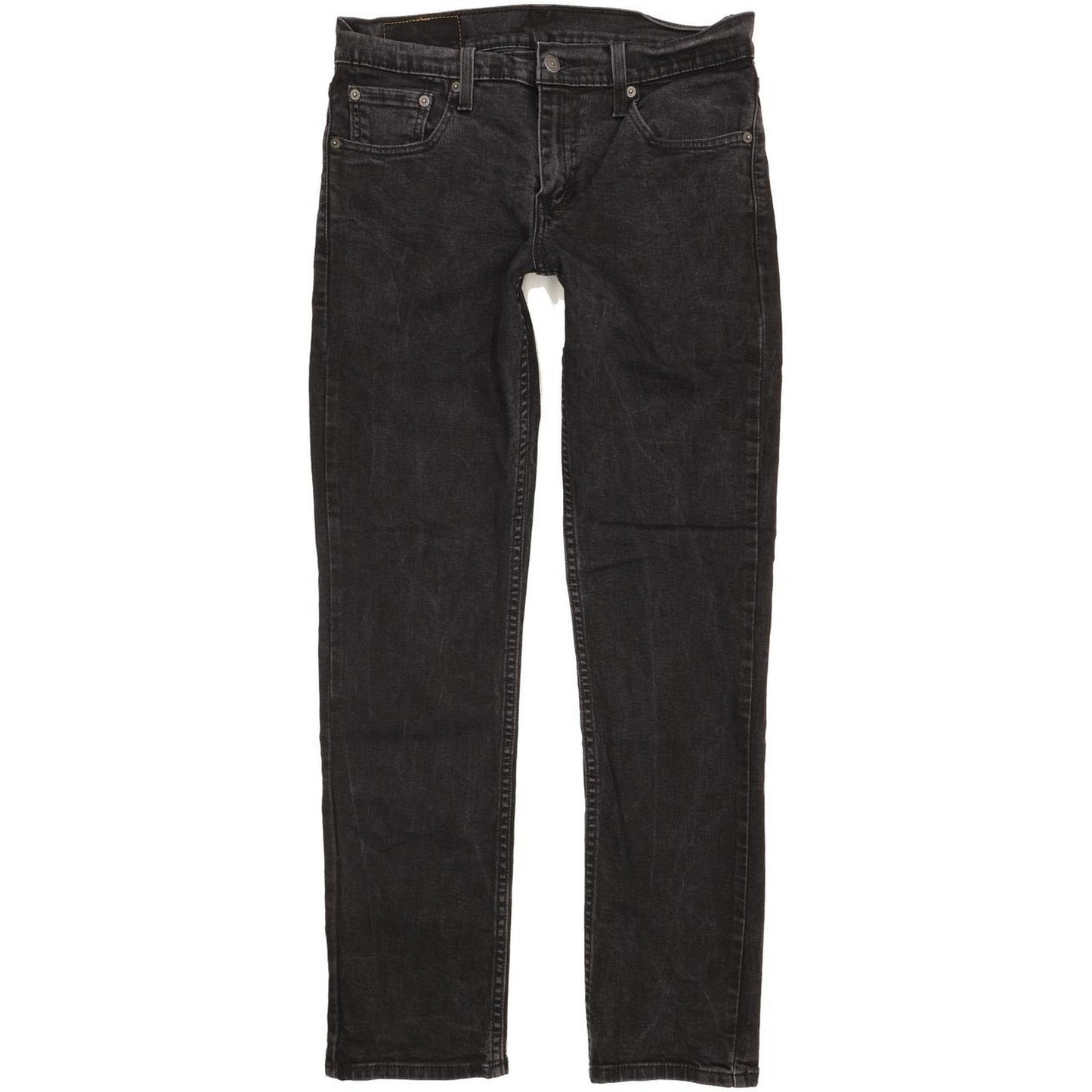 Levi's 511 Men Black Straight Slim Stretch Jeans W30 L31