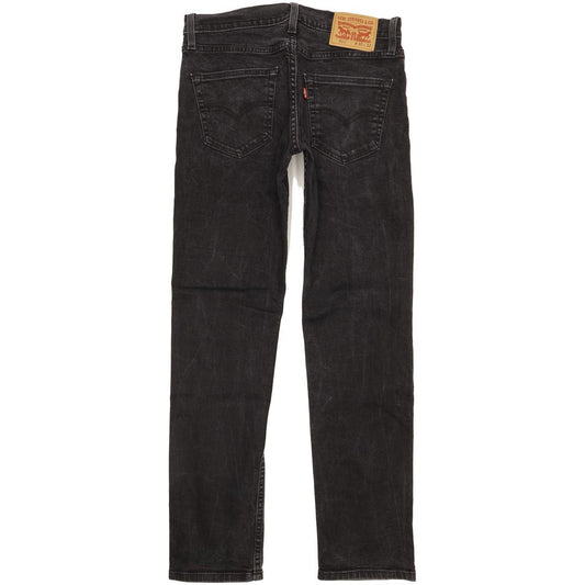 Levi's 511 Men Black Straight Slim Stretch Jeans W30 L31
