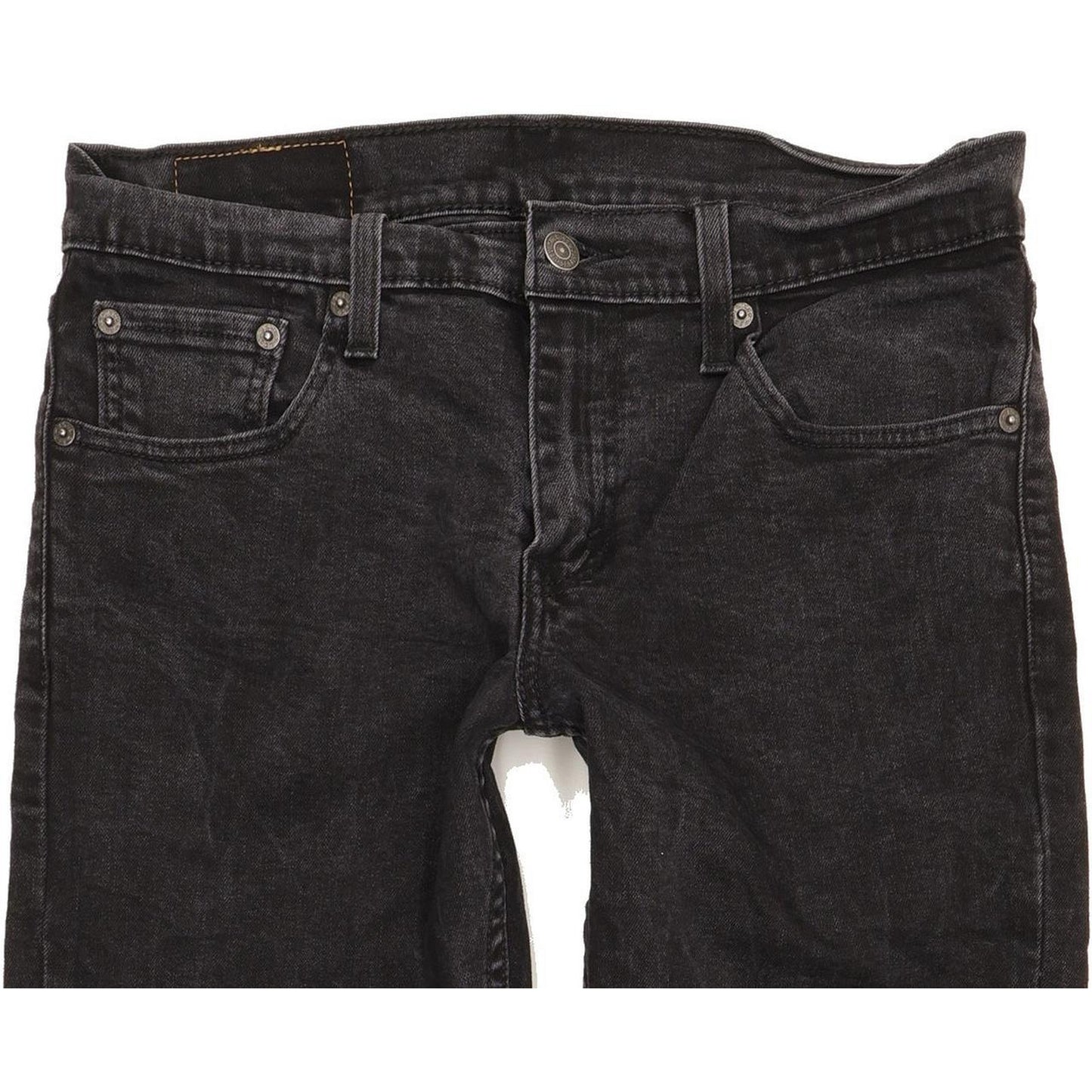 Levi's 511 Men Black Straight Slim Stretch Jeans W30 L31