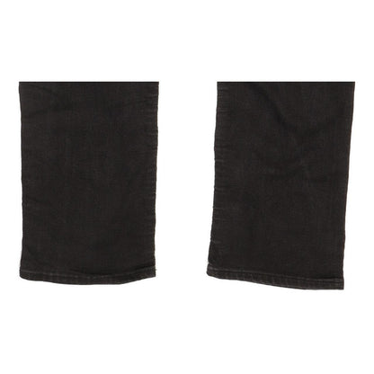 G-Star Attacc Women Black Straight Slim Stretch Jeans W32 L32