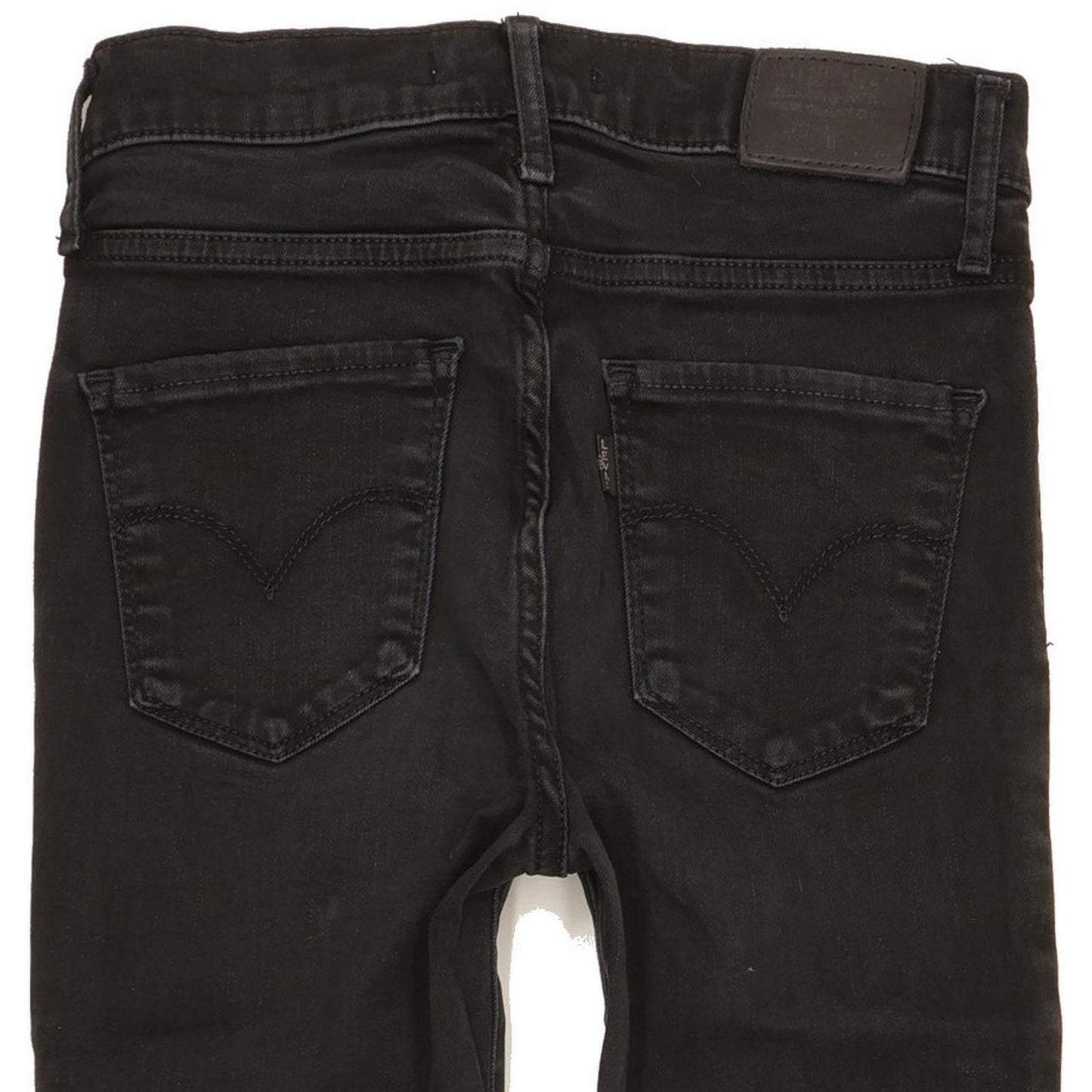 Levi's 720 Women Black Skinny Slim Stretch Jeans W25 L27