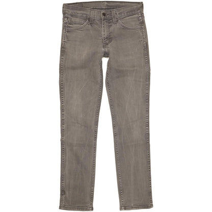 Levi's 511 Men Grey Straight Slim Stretch Jeans W30 L31
