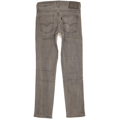 Levi's 511 Men Grey Straight Slim Stretch Jeans W30 L31